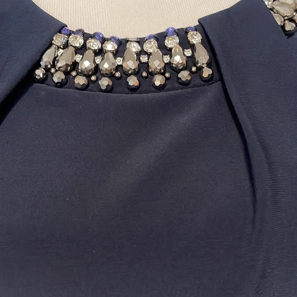 Vince Camuto navy evening dress. Size 10 - Picture 2 of 5